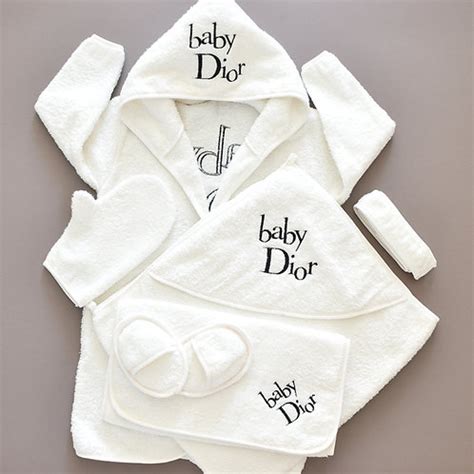 babyschoenen dior|baby Dior bathrobe.